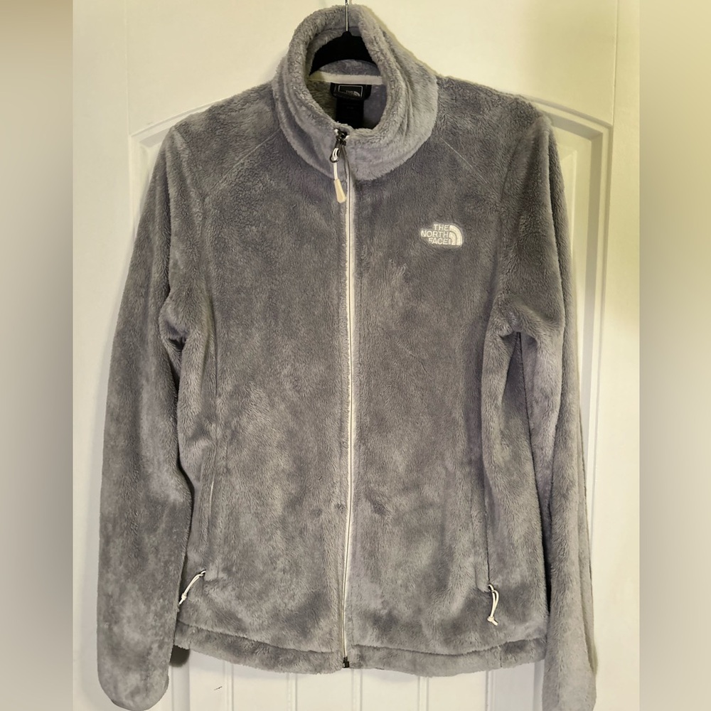 The North Face Women’s Osito 2 Fleece Jacket Rabbit Gray Women’s Size M